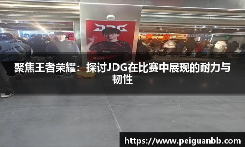 聚焦王者荣耀：探讨JDG在比赛中展现的耐力与韧性